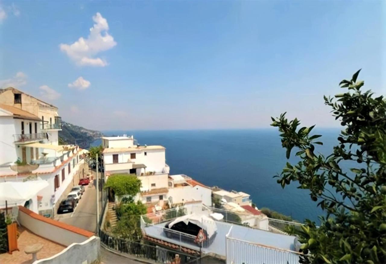 Terrazza Di Rosa - Sea View Villa Praiano Exterior foto