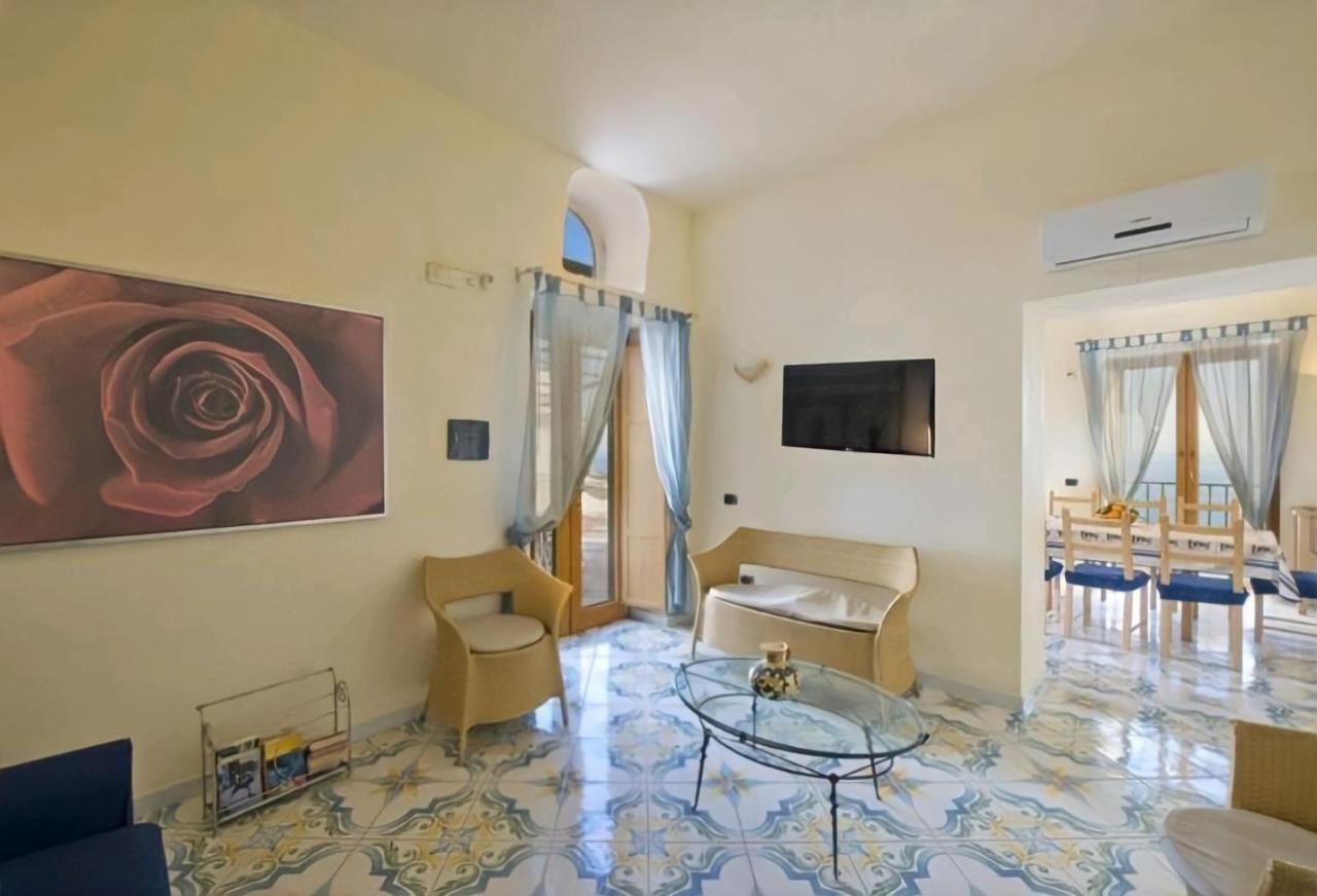 Terrazza Di Rosa - Sea View Villa Praiano Exterior foto